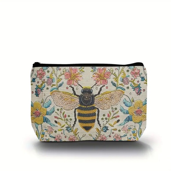 Handbags - Bee Cosmetic Pouch